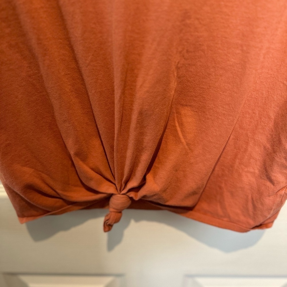 Madewell XS Short-sleeve Tie-front - Picture 3 of 7